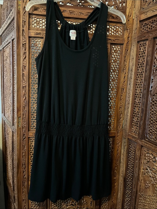Mossimo Supply Co. Dresses & Skirts - Mossimo Supply Co. Black Sleeveless Smocked-Waist Mini Dress